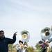 Michigan Marching Band Director Scott Boerma works with the tuba section during practice at Elbel Field Thursday. Daniel Brenner I AnnArbor.com